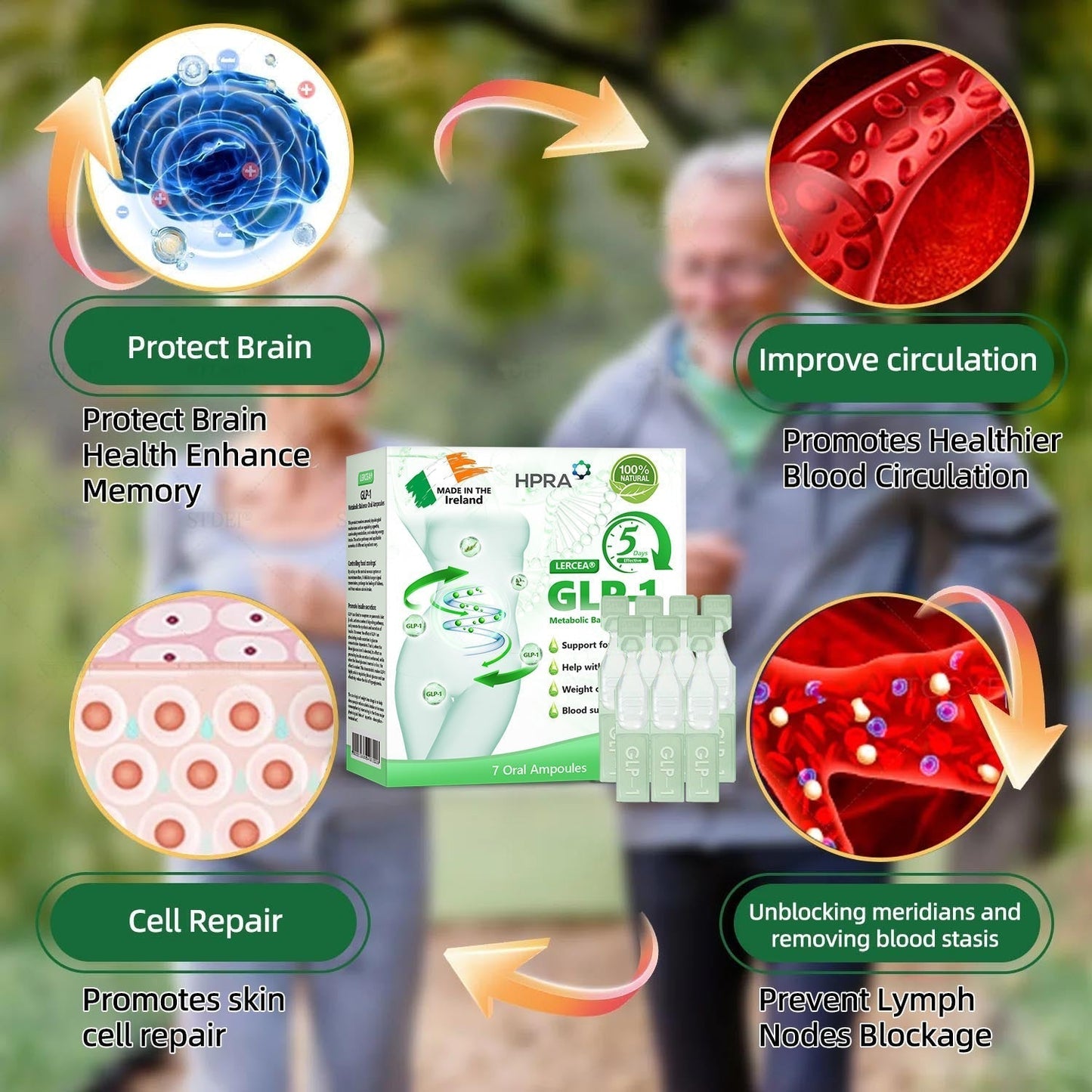 HPRA Recommendation Flagship Store Direct Sales 💜𝐋𝙀𝑹𝐂𝗘𝗔® Metabolic Balance Oral Ampoules🔥: Obesity,CardiovascularDiseases, Diabetes,Sleep Apnea Syndrome, joint lssues, etc