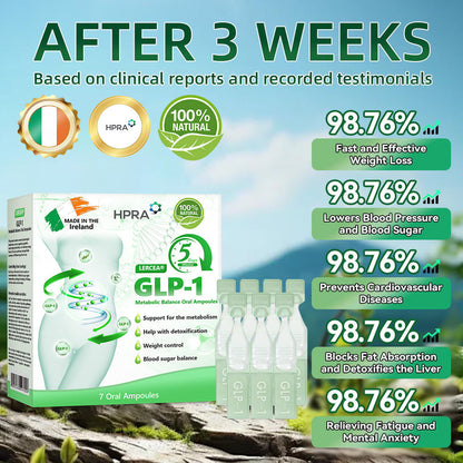 HPRA Recommendation Flagship Store Direct Sales 💜𝐋𝙀𝑹𝐂𝗘𝗔® Metabolic Balance Oral Ampoules🔥: Obesity,CardiovascularDiseases, Diabetes,Sleep Apnea Syndrome, joint lssues, etc